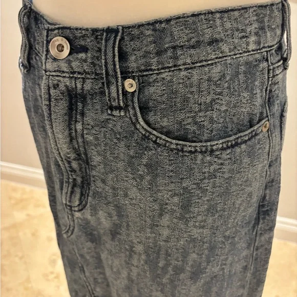 Rag & Bone Blue Denim Skirt - Picture 3 of 8